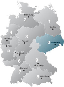 Deutschland nach Regionen