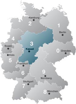 Deutschland nach Regionen