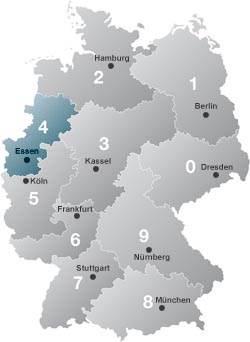 Deutschland nach Regionen