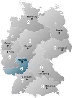 Deutschland nach Regionen