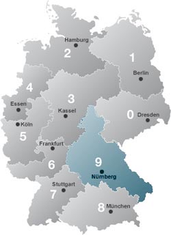 Deutschland nach Regionen